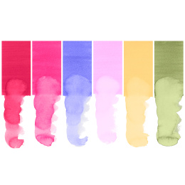 Goldfaber Aqua Dual Marker 6-sæt Flowers i gruppen Penne / Kunstnerpenne / Illustrationmarkers hos Pen Store (128734)