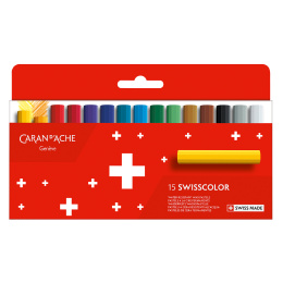 Swisscolor Pastelkridt i 15 sæt i gruppen Kunstnerartikler / Kridt og blyanter / Pastelkridt hos Pen Store (128914)