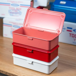 T190 Trunk Shape Toolbox Red i gruppen Hobby & Kreativitet / Organisere / Oppbevaringsbokser hos Pen Store (128970)