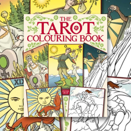 Tarot Colouring Book i gruppen Hobby & Kreativitet / Bøger / Malebøger til voksne hos Pen Store (129247)