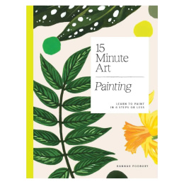15-Minute Art Painting i gruppen Hobby & Kreativitet / Bøger / Inspirationsbøger hos Pen Store (129252)