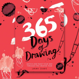 365 Days of Drawing i gruppen Hobby & Kreativitet / Bøger / Inspirationsbøger hos Pen Store (129253)