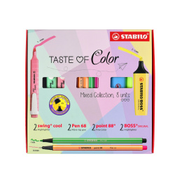 Taste of Color Mixed Set i gruppen Hobby & Kreativitet / Skabe / Bullet Journaling hos Pen Store (129272)