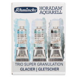 Horadam Super Granulation Set Glacier i gruppen Kunstnerartikler / Kunstnerfarver / Akvarelmaling hos Pen Store (129299)