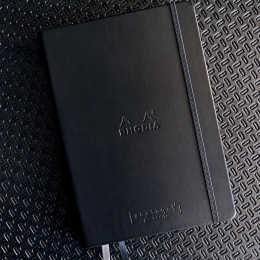 GoalBook Creation A5 Black (Sort papir) i gruppen Papir & Blok / Skriv og noter / Notesbøger hos Pen Store (129308)