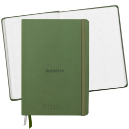 GoalBook Creation A5 Sage (Hvidt papir) i gruppen Papir & Blok / Skriv og noter / Notesbøger hos Pen Store (129312)
