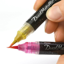 Dual Metallic Brush i gruppen Penne / Kunstnerpenne / Penselpenne hos Pen Store (129525_r)
