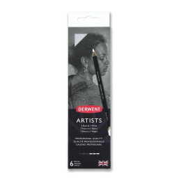 Artists Black & White sæt 6 stk i gruppen Penne / Kunstnerpenne / Farveblyanter  hos Pen Store (129583)