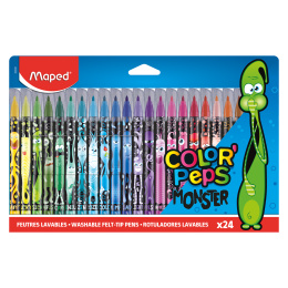Colorpeps Tusser Monster 24-pak i gruppen Kids / Børnepenne / Tusser til børn hos Pen Store (129630)