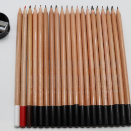 Simply Drawing sæt 20 stk i gruppen Kunstnerartikler / Kridt og blyanter / Grafit og blyant hos Pen Store (129849)