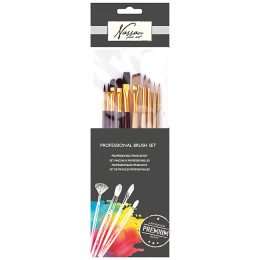 Pensler All-around 10-sæt i gruppen Kunstnerartikler / Pensler / Penselsæt hos Pen Store (129937)