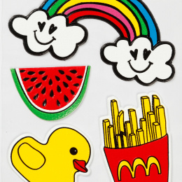 3D Soft Stickers 1 ark i gruppen Kids / Sjovt og lærerigt / Stickers hos Pen Store (130009)