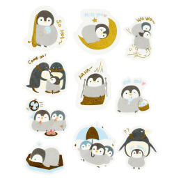 Washi Stickers Pingviner i gruppen Kids / Sjovt og lærerigt / Stickers hos Pen Store (130012)
