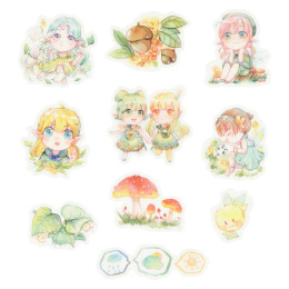 Washi Stickers Anime i gruppen Kids / Sjovt og lærerigt / Stickers hos Pen Store (130013)