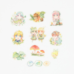 Washi Stickers Anime i gruppen Kids / Sjovt og lærerigt / Stickers hos Pen Store (130013)