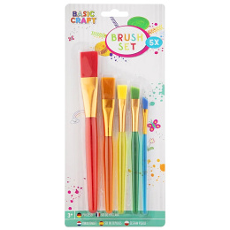 Børnepensler 5-sæt i gruppen Kids / Farve og maling til børn / Børnepensler hos Pen Store (130031)