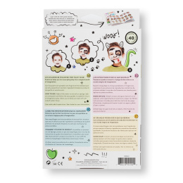 Ansigtsfarver Rainbow kit 10 stk i gruppen Kids / Farve og maling til børn / Ansigtsfarve hos Pen Store (130043)