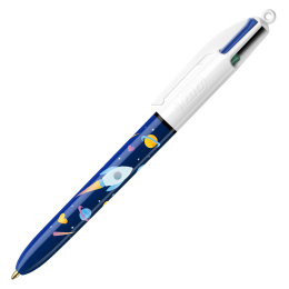 4 Colours Space Multi Kuglepen 3-sæt i gruppen Kids / Børnepenne / Skrivestifter til børn hos Pen Store (130138)