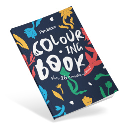 Colouring Book i gruppen Hobby & Kreativitet / Bøger / Malebøger til voksne hos Pen Store (130150)