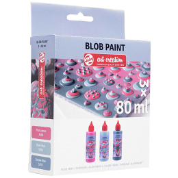 Blob Paint set Pink i gruppen Kunstnerartikler / Farver / Akrylmaling hos Pen Store (130281)