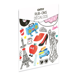 Rub on Stickers City i gruppen Kids / Sjovt og lærerigt / Stickers hos Pen Store (130289)