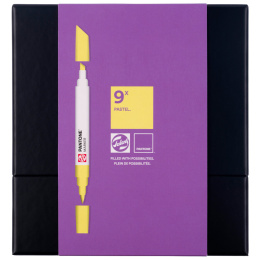 Marker 9-sæt Pastel i gruppen Penne / Kunstnerpenne / Illustrationmarkers hos Pen Store (130495)