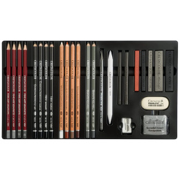 Teacher's Choice Tegnesæt 26 stk i gruppen Kunstnerartikler / Kridt og blyanter / Grafit og blyant hos Pen Store (130580)