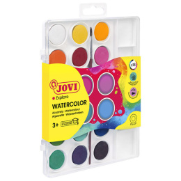 Akvarelfarve 18-sæt i gruppen Kids / Farve og maling til børn / Maling til børn / Akvarel til børn / Vandfarve hos Pen Store (130614)