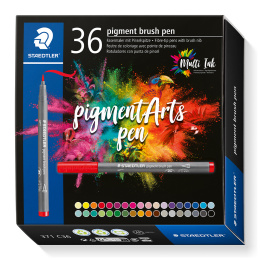 Pigment Arts Brush Pen 36-sæt i gruppen Penne / Kunstnerpenne / Penselpenne hos Pen Store (130649)