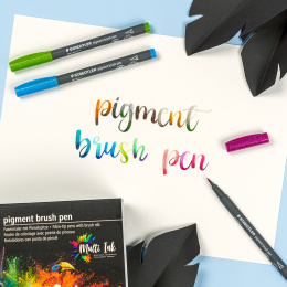 Pigment Arts Brush Pen 36-sæt i gruppen Penne / Kunstnerpenne / Penselpenne hos Pen Store (130649)