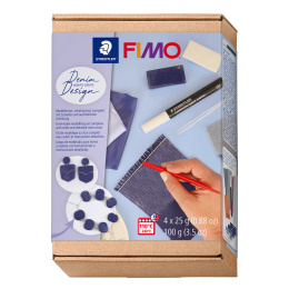FIMO Soft kit Jeans Effect i gruppen Hobby & Kreativitet / Skabe / Modellervoks / Ovnhærdende ler hos Pen Store (130650)