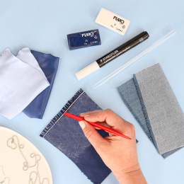 FIMO Soft kit Jeans Effect i gruppen Hobby & Kreativitet / Skabe / Modellervoks hos Pen Store (130650)