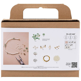 Mini DIY-kit Smykker Aventurin i gruppen Hobby & Kreativitet / Skabe / Lav selv smykker hos Pen Store (130688)