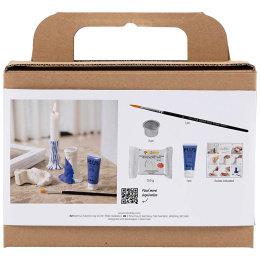 Mini DIY-kit Lysestager i gruppen Hobby & Kreativitet / Skabe / Modellervoks hos Pen Store (130690)