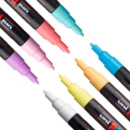 PC-3M Soft Colours 8-sæt i gruppen Penne / Kunstnerpenne / Akrylmarkers hos Pen Store (130698)