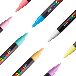 PC-3M Soft Colours 8-sæt i gruppen Penne / Kunstnerpenne / Akrylmarkers hos Pen Store (130698)