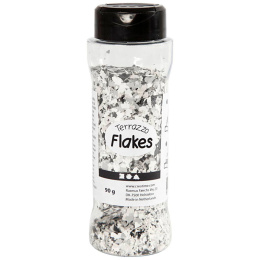 Terrazzo Flakes 90g Mørkegrå i gruppen Hobby & Kreativitet / Skabe / Håndværk og DIY hos Pen Store (130768)