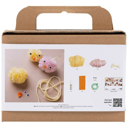 Mini DIY-kit Pompom-kyllinger i gruppen Hobby & Kreativitet / Højtider og sæsoner / Påskepyssel hos Pen Store (130809)