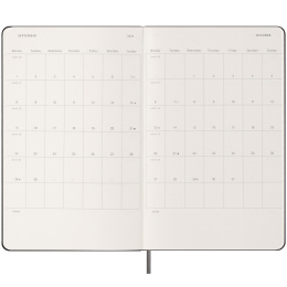 Kalender 18M WeekNote Soft Cover Pocket Black  i gruppen Papir & Blok / Kalendere / 18 mdr kalendere hos Pen Store (130879)