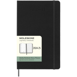 Kalender 18M WeekNote Hard Cover Large Black i gruppen Papir & Blok / Kalendere / 18 mdr kalendere hos Pen Store (130883)