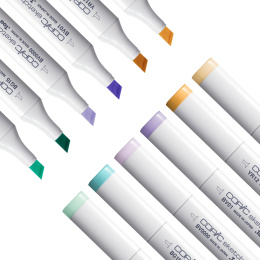 Sketch 6-sæt Pale Pastels i gruppen Penne / Kunstnerpenne / Illustrationmarkers hos Pen Store (130898)