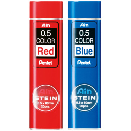 AIN Stift Farvet 0,5 sæt 20 stk i gruppen Penne / Pentilbehør / Blyantstifter hos Pen Store (130921_r)