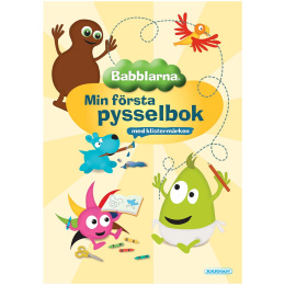 Babblarna Hobbybog i gruppen Kids / Sjovt og lærerigt / Farvelægning og håndværksbøger hos Pen Store (131095)