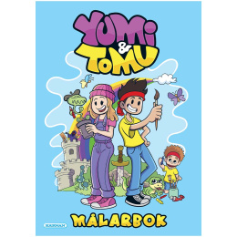 Yumi & Tomu Malebog i gruppen Kids / Sjovt og lærerigt / Farvelægning og håndværksbøger hos Pen Store (131099)