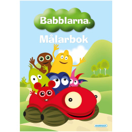 Babblarna Malebog i gruppen Kids / Sjovt og lærerigt / Farvelægning og håndværksbøger hos Pen Store (131100)
