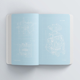 Blueprint Notebook: Technical Innovations i gruppen Papir & Blok / Skriv og noter / Notesbøger hos Pen Store (131112)