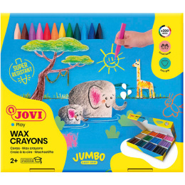 Vokskridt Jumbo Easy Grip 300-sæt (2 år+) i gruppen Kids / Børnepenne / Farvekridt til børn hos Pen Store (131120)