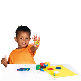Fingermaling 6x35 ml Basisfarver (2 år+) i gruppen Kids / Farve og maling til børn / Fingermaling hos Pen Store (131125)