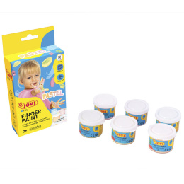 Fingermaling 6x35 ml Pastelfarver (2 år+) i gruppen Kids / Farve og maling til børn / Fingermaling hos Pen Store (131126)