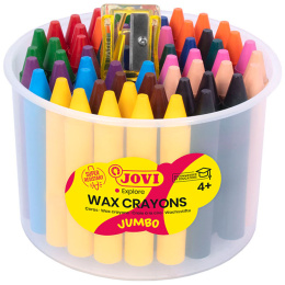 Vokskridt Jumbo Basiskleuren 60-sæt (4 år+) i gruppen Kids / Børnepenne / Farvekridt til børn hos Pen Store (131136)